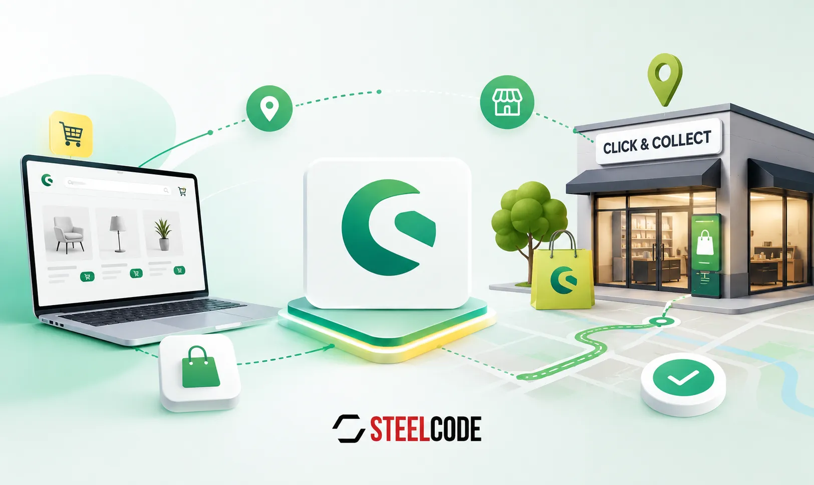 Shopware Click & Collect mit mehreren Lagern und Filialreservierungen