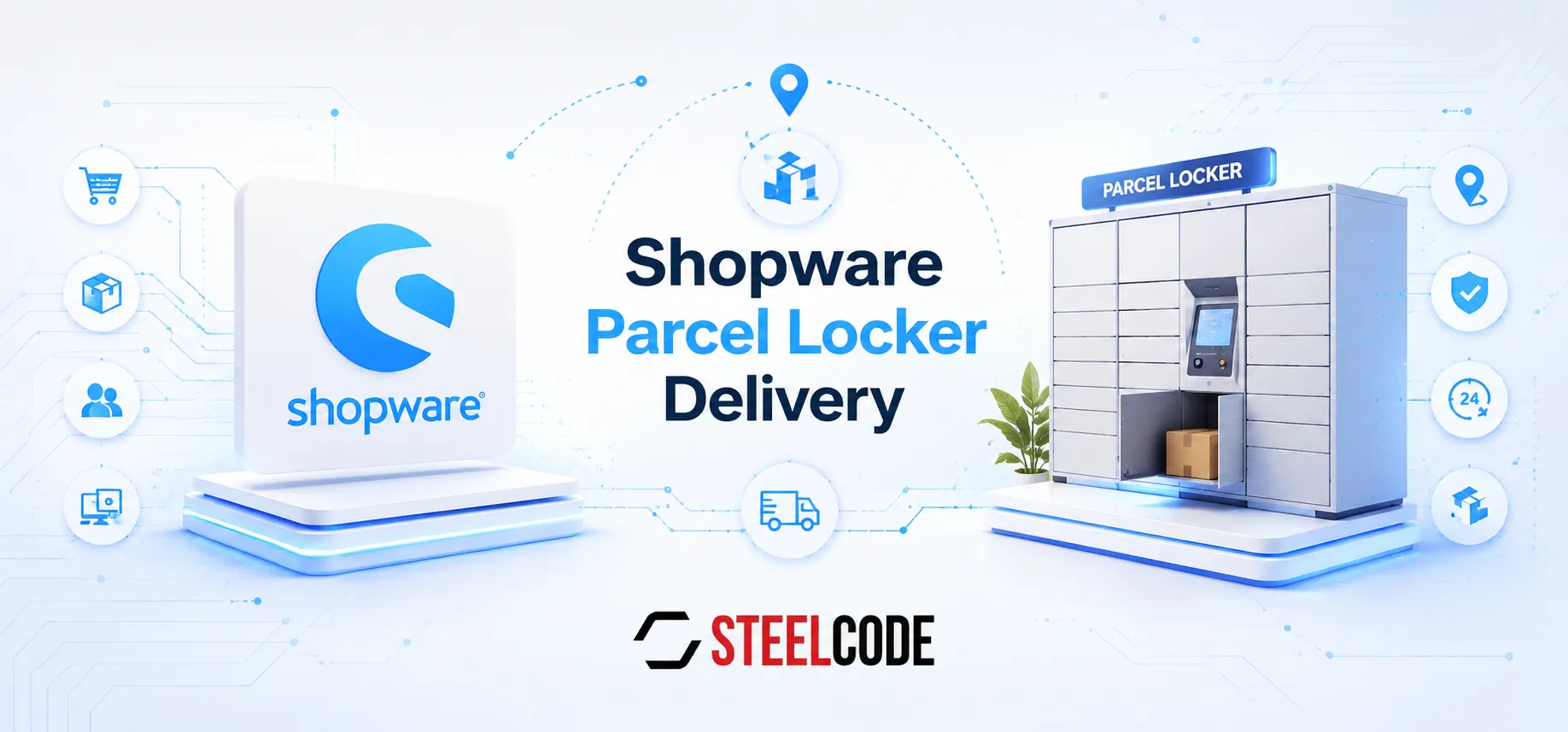 Shopware Parcel Locker Delivery: Checkout and Order Workflow